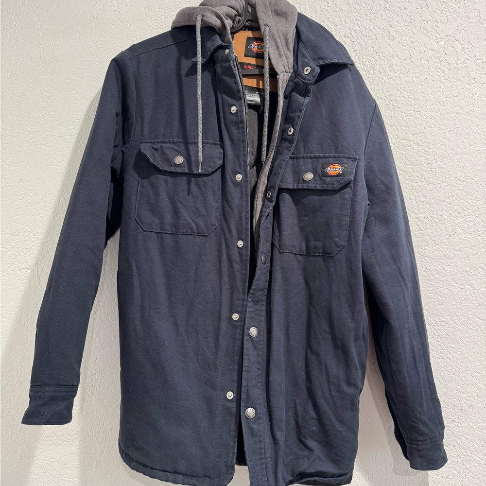 Dickies Men's Dark Blue Shirt Jacket
